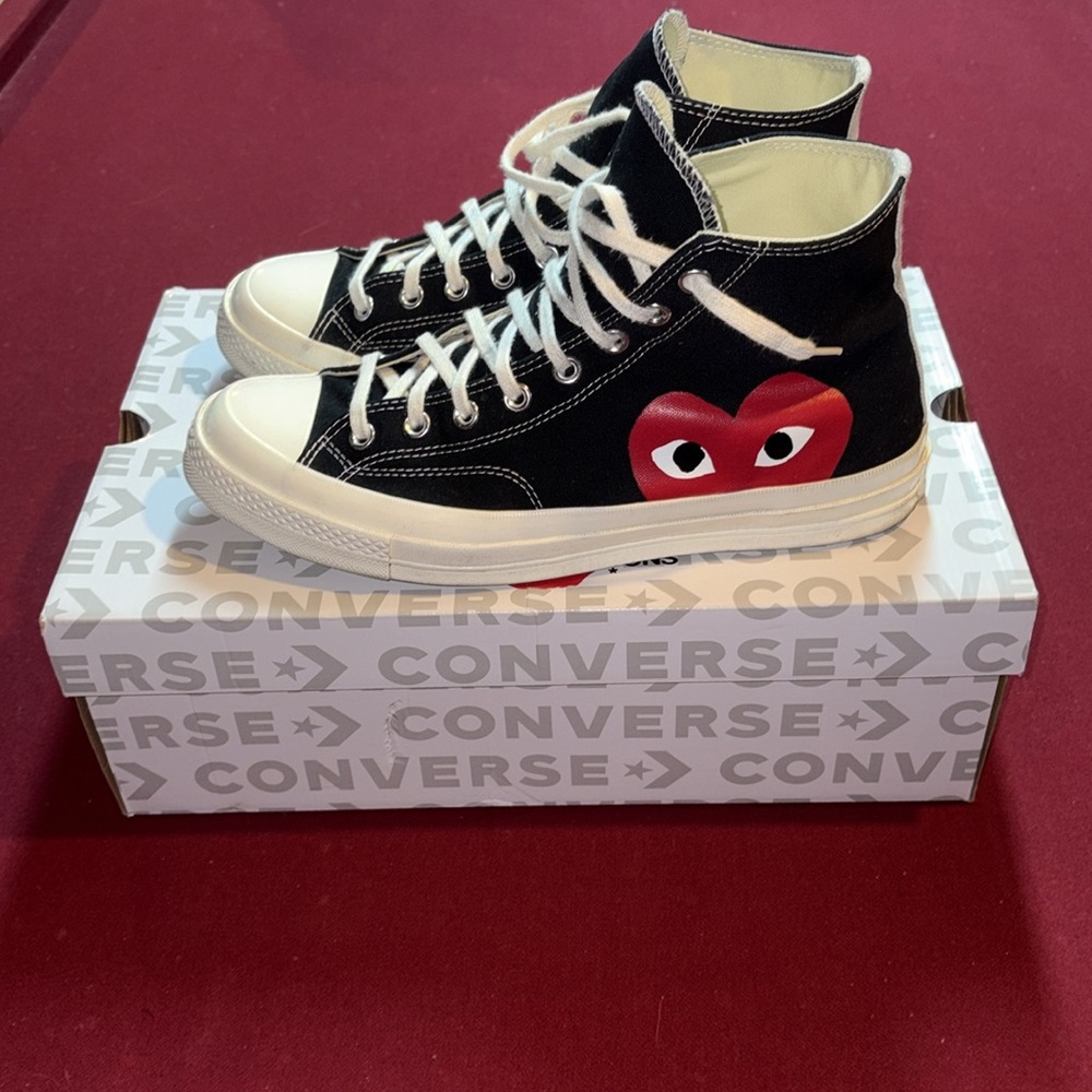 - Converse Comme de Garçon Hightop sneakers
